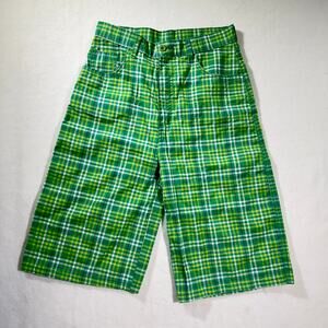 American Heritage Cropped Capri Long Shorts Kids XL Check Photos for Measurement